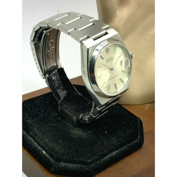 Rolex Men's Watch 17000 Oyster Quartz Datejust Vintage Swiss 36mm Silver… - Picture 14 of 14